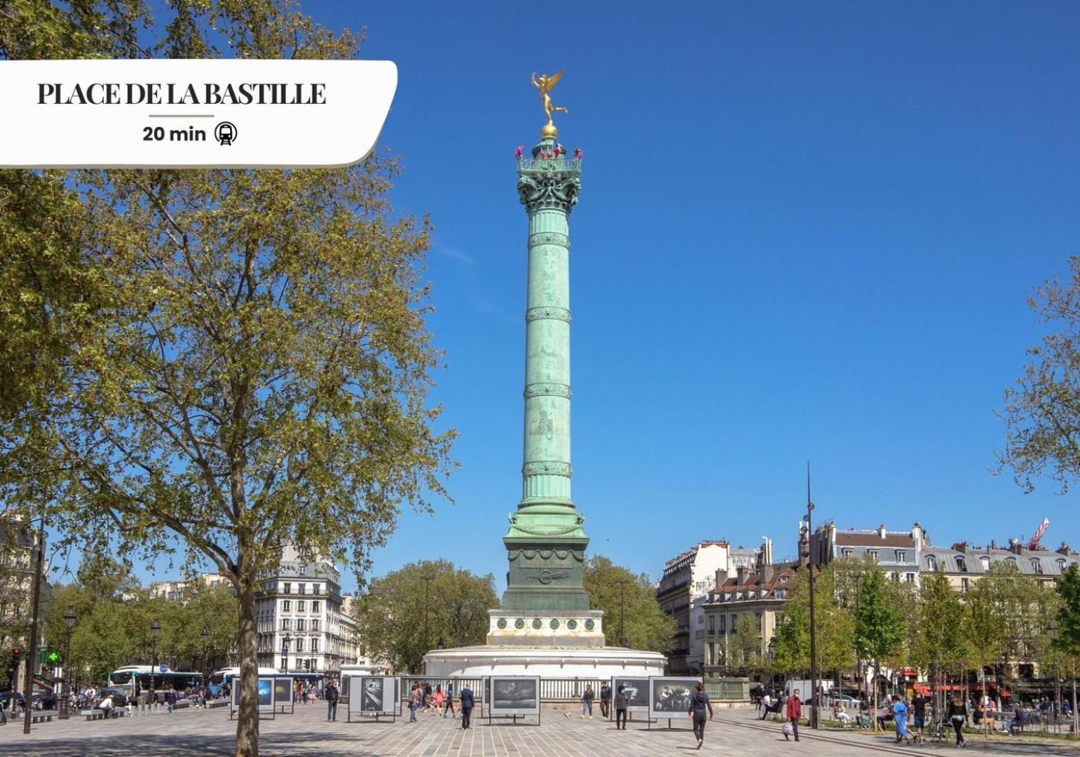 205-suite Valmy Appartamento Parigi